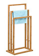 MSV - Porte serviette bambou 3 barres - vignette