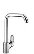 HANSGROHE - Mitigeur évier en laiton Ecos L - Chrome - H.34xl.11cm - vignette