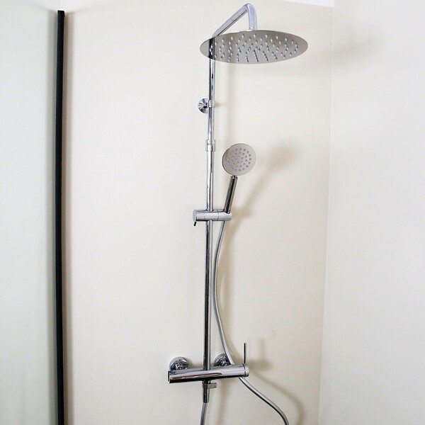 ESSEBAGNO - Lollipop II colonne de douche mécanique chrome 250 - large