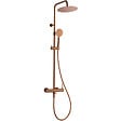 ESSEBAGNO - Lollipop II colonne de douche mécanique cuivre brossé 250 - vignette