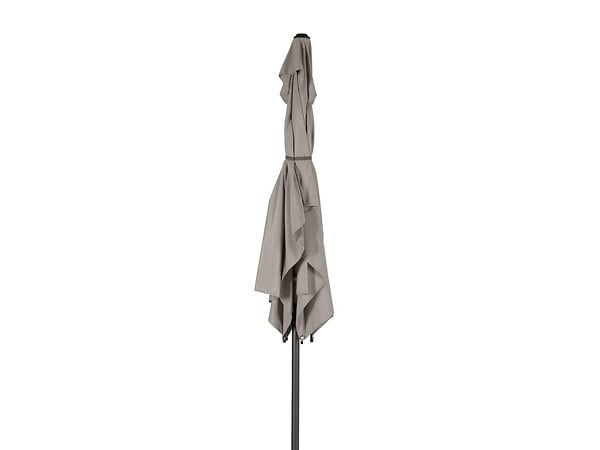 HESPERIDE - Parasol droit rectangulaire Loompa Taupe - 3 x 2 m - Hespéride - large