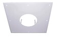 JONCOUX - Plaque de propreté - 300x300MM - blanche - pour conduit de diamètre 125MM - vignette
