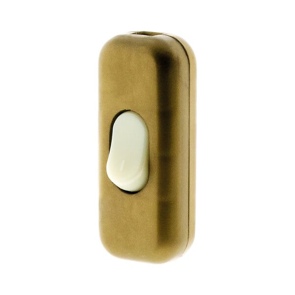 ZENITECH - Interrupteur 2A unipolaire - Marron - Zenitech - large