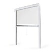 AVOSDIM - Store Moustiquaire Recoupable PVC Blanc - L 150 x H 160 cm - unitaire - vignette