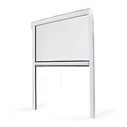 AVOSDIM - Store Moustiquaire Recoupable PVC Blanc - L 150 x H 160 cm - unitaire - large
