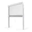 AVOSDIM - Store Moustiquaire Recoupable PVC Blanc - L 150 x H 160 cm - unitaire - vignette