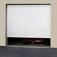 DAVID FERMETURES - Porte de Garage enroulable Aluminium (2400 x 2000 mm - Somfy - Kit Zone Privée - RAL9016 - Blanc signalisation) - vignette