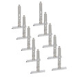 AVOSDIM - Attache tablier souple renforcée pour Volet Roulant - Lot de 50 - vignette