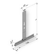 AVOSDIM - Attache tablier pour Volet Roulant - Lot de 50 - vignette