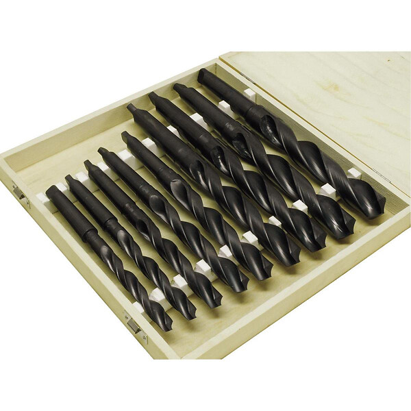 HOLZMANN - Set de forets cône morse MT3 - large