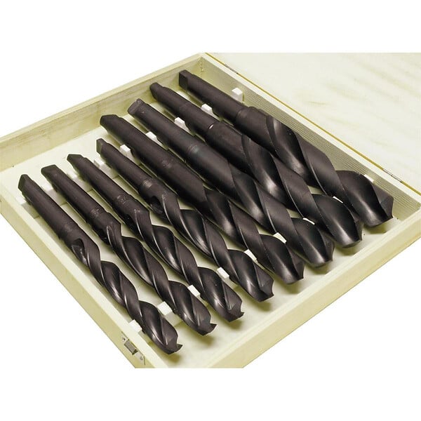 HOLZMANN - Set de forets cône morse MT3/MT4 - large