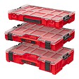 QBRICK SYSTEM - Qbrick System PRO Organizer 200 RED ULTRA HD empilable 452 x 296 x 79 mm 6 l IP54 avec 8 inlays - vignette
