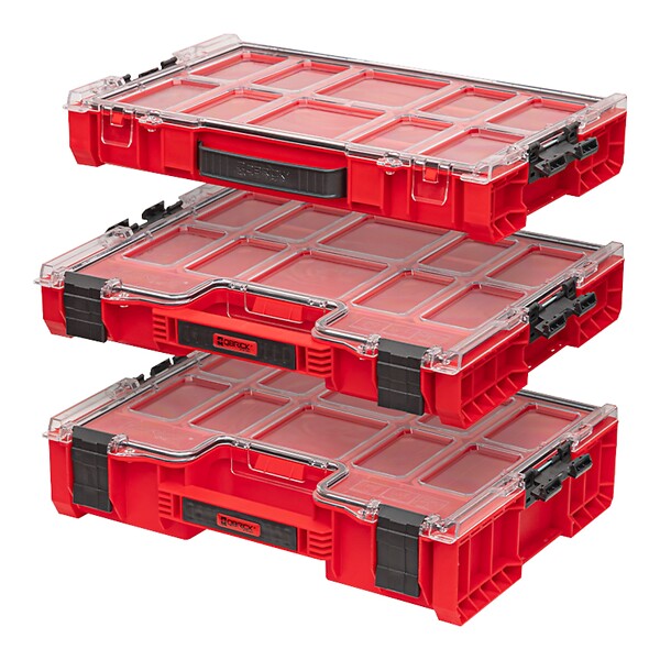 QBRICK SYSTEM - Qbrick System PRO 100 RED ULTRA HD Organisateur 452 x 296 x 79 mm 5 l stapelbar IP54 - large