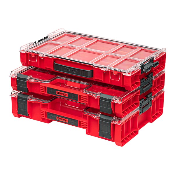 QBRICK SYSTEM - Qbrick System PRO 100 RED ULTRA HD Organisateur 452 x 296 x 79 mm 5 l stapelbar IP54 - large