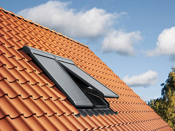 VELUX - Volet roulant electrique exterieur SML MK08 00000S - Gris anthracite - large