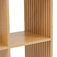 5 FIVE SIMPLY SMART - Meuble Étagère 6 cases de rangement Effet bois naturel H 102 cm - vignette