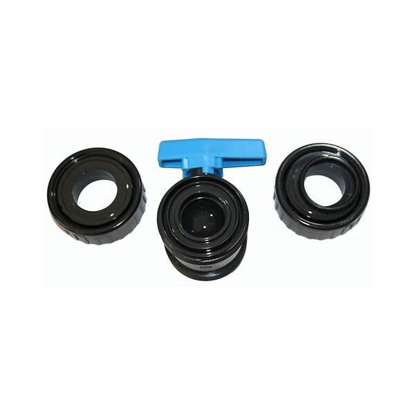 PLIMAT - Vanne 40 mm a boisseau a coller  PVC - large