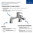VILLEROY ET BOCH - Mitigeur baignoire mécanique  Architectura avec colonnettes - vignette