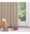 ATMOSPHERA - Lot de 2 Rideaux Occultants Beige Lin 135 x 240 cm - vignette