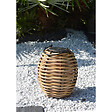ORIUM - Lanterne solaire tressée Alicia h26cm - Orium - vignette
