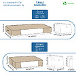 VOUNOT - Lot de 5 Housses de rangement sous vide sous lit - vignette