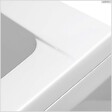 OTITEC - Baignoire rectangulaire - 170 x 75 cm - avec Tablier - Pieds - Vidage Chrome - QUADRO - vignette