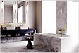 BESCO - Baignoire rectangulaire - 150 x 70 cm - avec Habillage - Pieds - Vidage Chrome - TALIA SLIM - vignette