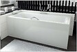 BESCO - Baignoire rectangulaire - 170 x 75 cm - sans Habillage - avec Pieds - Vidage Chrome - TALIA - vignette