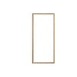AURLANE - Paroi de retour 80x200cm - Profilés Aluminium effet Bois - Verre Trempé 6mm - WOOD CRUSH - vignette