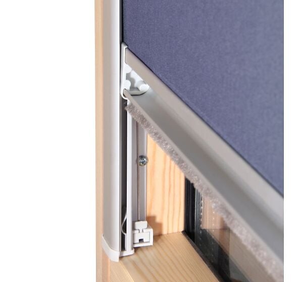 AVOSDIM - Store occultant pour fenêtre de toit ROTO ® - Bleu - avec un vitrage de H 63,5 x 40 cm - large