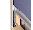 AVOSDIM - Store occultant pour fenêtre de toit ROTO ® - Gris Anthracite - avec un vitrage de H 63,5 x 40 cm - vignette