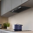 CIARRA - CIARRA Hotte Encastrable 60cm Groupe Filtrant 704m³/h 3 Vitesses Recyclage ou Evacuation CD6926AB - vignette