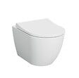 VITRA - Pack cuvette suspendue Carene Mia Round sans bride abattant slim - VITRA - 7510B003-6319 - vignette