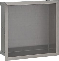 WEDI - Niche murale inox à encastrer - 90 x 30 x 10 cm - large