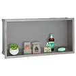 WEDI - Niche murale inox à encastrer - 90 x 30 x 10 cm - vignette