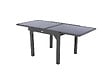 HESPERIDE - Ensemble repas table extensible carrée en verre + 8 fauteuils - Piazza - Hespéride - vignette