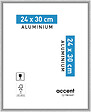 NIELSEN - Cadre ACCENT argent mat 24x30cm - vignette