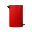 ROSSIGNOL - Poubelle à Pédale 20l Rouge - 90259 - vignette