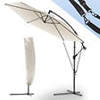 VOUNOT - Parasol deporte 3M avec housse de protection et sangle de fixation Beige - vignette