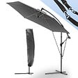 VOUNOT - Parasol deporte 3M avec housse de protection et sangle de fixation Gris - vignette