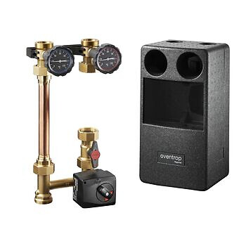 OVENTROP - Station de circuit de chauffage direct REGUMAT M3-180 - Ø DN 25 - 1" (sans circulateur)- réf : 1357270 - OVENTROP - large