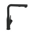 VILLEROY ET BOCH - Robinet de cuisine avec douchette Subway Style Shower Noir mat - vignette