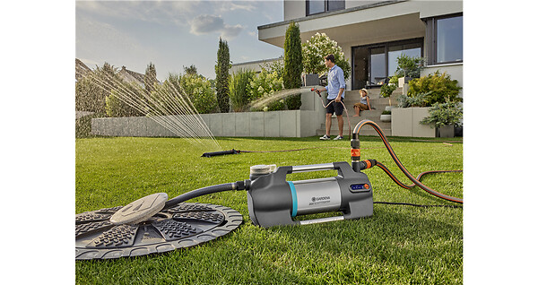 GARDENA - Pompe d'arrosage de surface 6500 SilentComfort - 1300 W, 6500 l/h, 6,0 bar - large