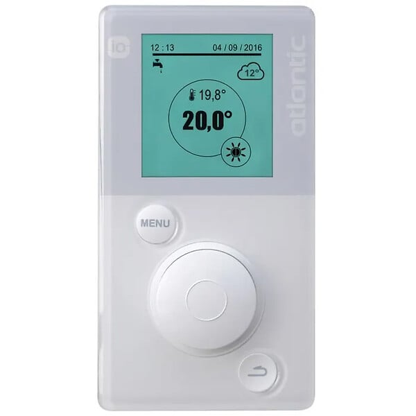 ATLANTIC - Thermostat modulant Navilink A75 (alimentation filaire) pour PAC Alféa - ATLANTIC - 074213 - large