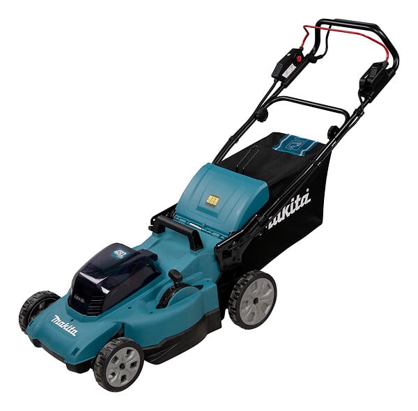 MAKITA - Tondeuse autotractée 48 cm 36V (2x18V) LXT -  - avec 2 batteries 18V 5.0Ah - chargeur double - DLM481CT2 - large