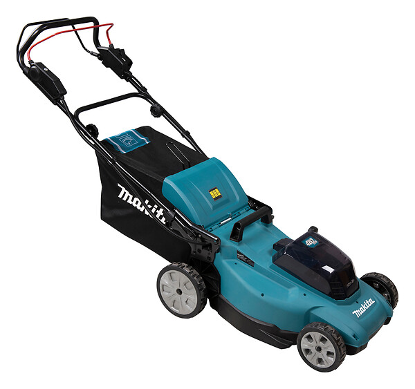 MAKITA - Tondeuse autotractée 48 cm 36V (2x18V) LXT -  - avec 2 batteries 18V 5.0Ah - chargeur double - DLM481CT2 - large