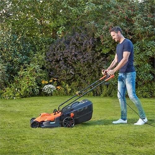 BLACK+DECKER - Tondeuse électrique filaire 42cm - 1800 W - BLACK + DECKER - BEMW481BH-QS - large