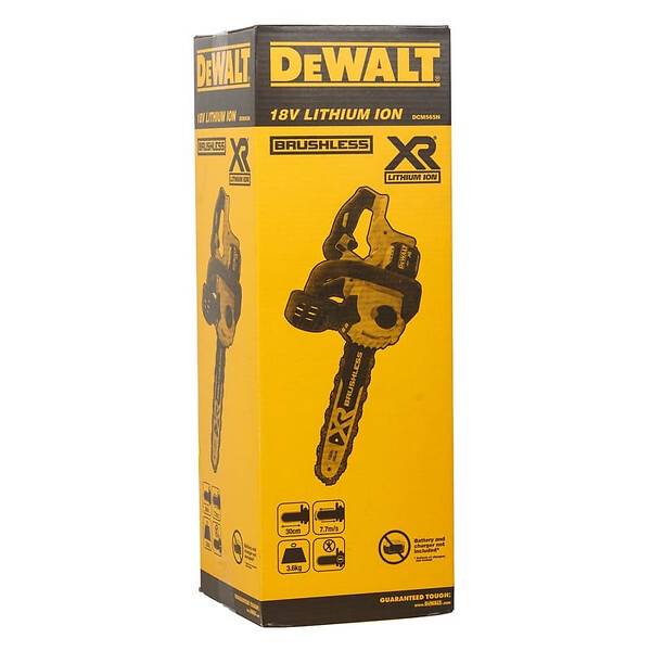 DEWALT - Tronçonneuse élagueuse 18V DEWALT DCM565P1-QW avec une batterie 5,0 Ah - large