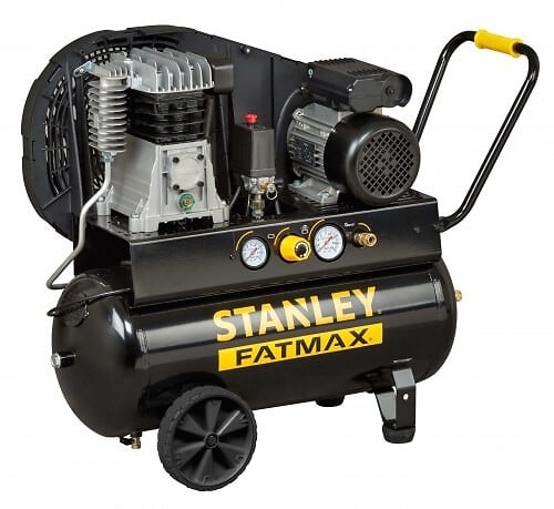 STANLEY - Compresseur 50L 2HP  lubrifié et courroie - FB255/10/50 - large