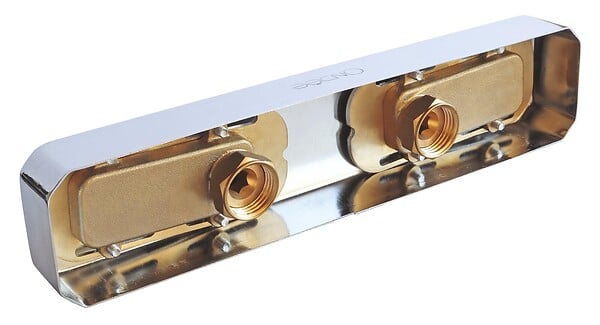 ONDEE - Adaptateur multi-entraxe pour robinetterie murale à entraxe non standard - large